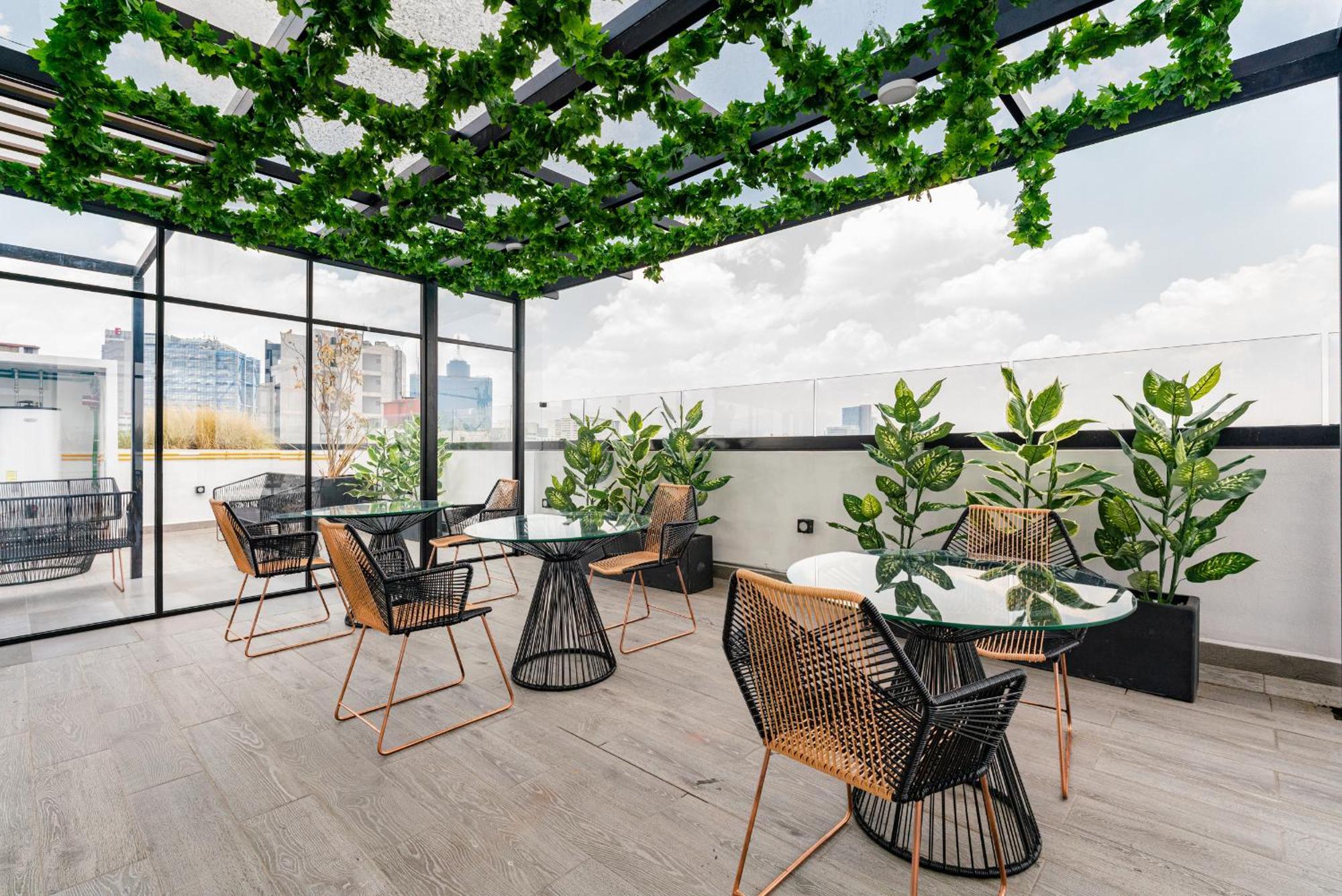 Condesa Lofts & Residence Hotel By Vh Мехико Экстерьер фото